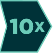 times 10 icon