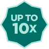 Bonus Point Multiplier Up To 10X Icon