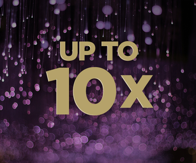 Bonus Point Multiplier Up To 10X Image
